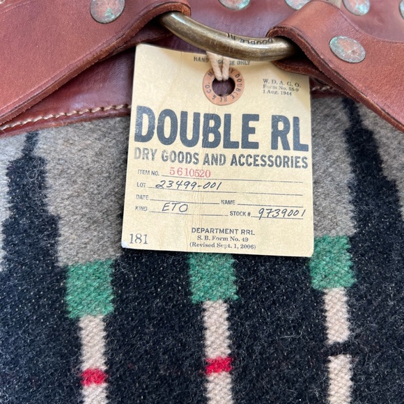 Riley Southwestern Rucksack. Ralph Lauren RRL, - Picture 3 of 8